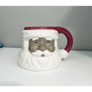 Target THRESHOLD Ceramic Stoneware‎ Santa Mug